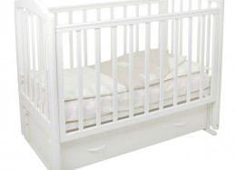 Кровать детская Фея 660 цвет белый